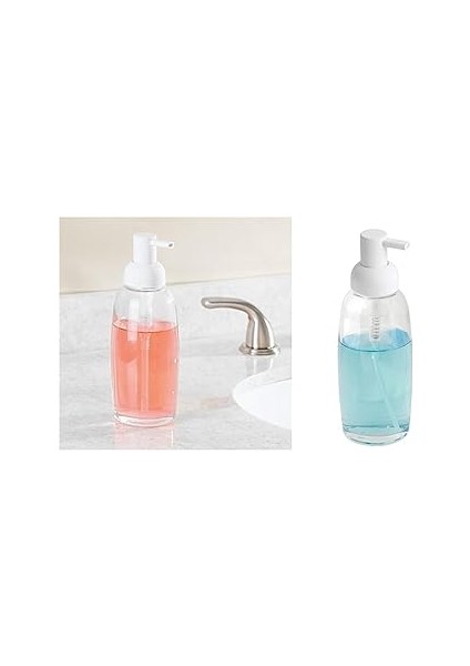 Interdesign Sıvı Sabunluk Şeffaf Cam