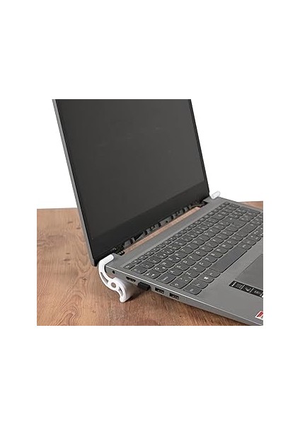 Universal Notebook Standı Leptop Diz Üstü Bilgisayar Standı Beyaz Renk