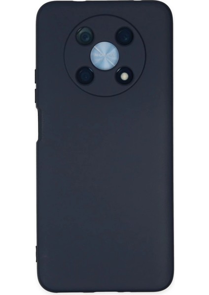 Nova Y90 Kılıf Nano Içi Kadife Silikon - Lacivert