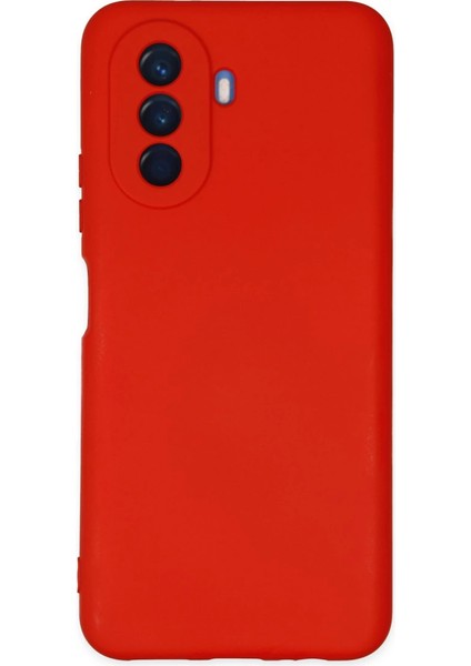 Nova Y70 Kılıf Nano Içi Kadife Silikon - Kırmızı