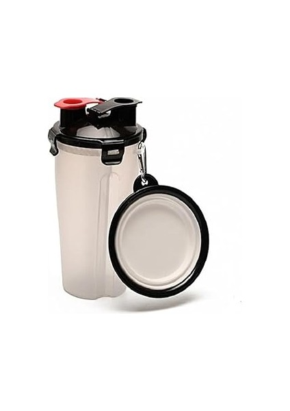 Ti̇neke Katlanır Mama Kablı Su ve Mama Matarası 1 Adet