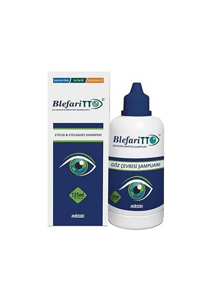 Tto Blepharitto Göz Çevresi̇ Şampuani 125 ml