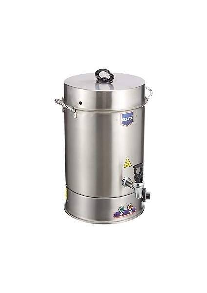 Remta R41 Sıcak Süt Otomatı, 6 L, Gümüş Rengi, Paslanmaz Çelik, Isı Yalıtımlı Kulplar