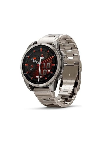 Fenix 8 – 47MM Amoled Sapphire Titanyum Vented Titanyum Kayışlı