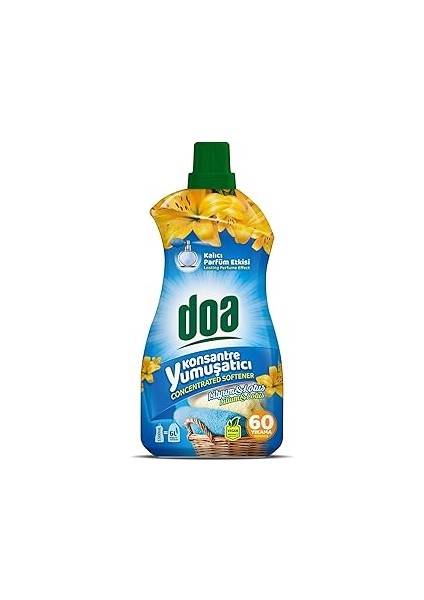 Doa Konsantre Yumuşatıcı Lili Lotus Çiçeği 1500 ml