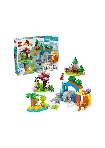 Duplo Kasabası 3’ü 1 Arada Vahşi Hayvan Aileleri 10446-2 Yaş ve Üzeri Çocuklar Için Eğitici ve