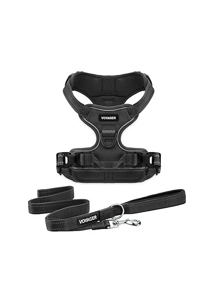 Best Pet Supplies Voyager Çift Ekli Dış Mekan Köpek Donanımı ve Tasma Paketi Best Pet Supplies | No
