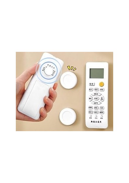 Busstier Mıknatıslı Çok Amaçlı Kumanda ve Telefon Tutucu, 2 Adet, Güçlü Tutuş, Kolay Montaj ve Daya