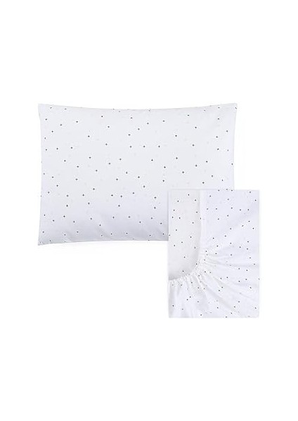 Funna Baby Çarşaf & Yastık Kılıfı Seti - Be Brave - Pembe - 60 x 120 cm