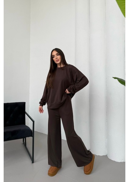 Yumuşak Premium Kumaş Uzun Beli Lastikli Modal Alt-Üst Takım indirimleri