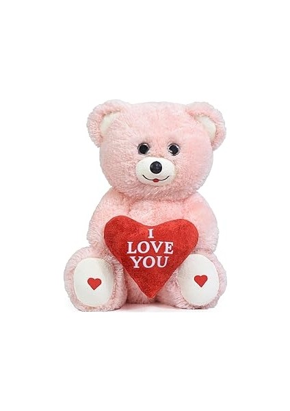 Özgüner Oyuncak Aşkım Ayıcık – Sevgiliye Özel Kalpli Peluş Oyuncak – Yumuşak ve Sarılmalık Ayıcık –