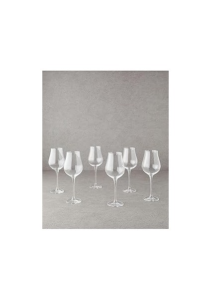English Amelia Kristalin 6'lı Kadeh 400 ml Şeffaf
