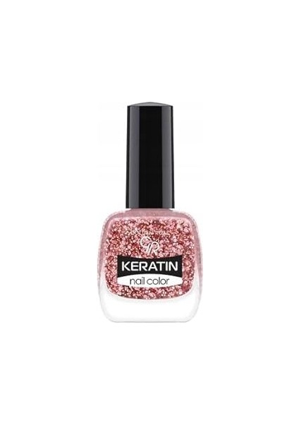 Golden Rose Keratin Nail Color Glitter NO:408 - Oje