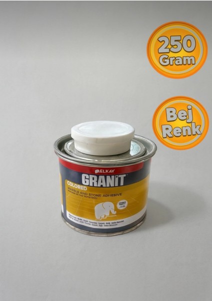 Mermer Fayans Taş Mozaik Yapıştırma Hakemi Bej Renk 250