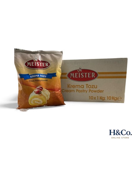 Eko 10LU Toz Krema - Pastacı Kreması - Hazır Krema - Pastacılık