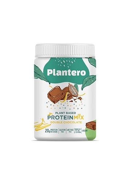 Plantero Çikolatalı Protein Isolate Blend ™ Supergreens Mix Vitamins 416 gr 13 Servis