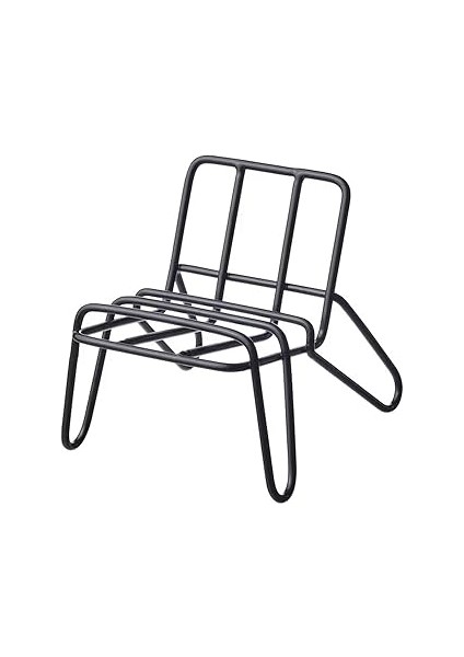 Alaşımlı Çelik Krubbet Cep Telefonu Tutucu, Siyah