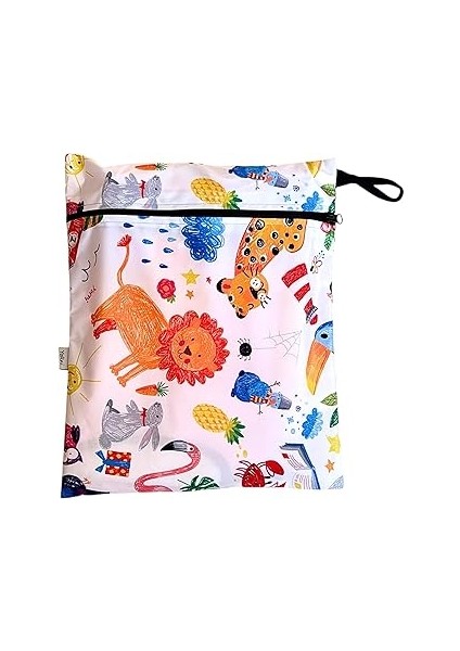 Yorni, Jungle, 29X35CM, Su Geçirmez, Islak Mayo, Kıyafet Vs Taşıma Torbası, Çok Amaçlı Çanta/organi