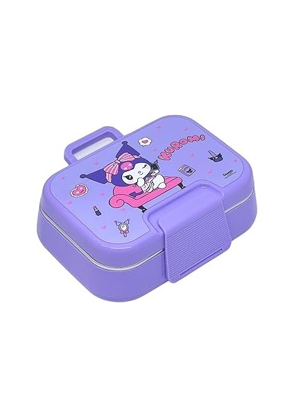 Wiggle Bento 1030ML Lunchbox Lisanslı Tek Katlı 2 Bölmeli Paslanmaz Çelik Sefer Tası Yemek K