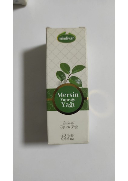 Soğuk Sıkım Mersin Yaprağı Yağı 20ML