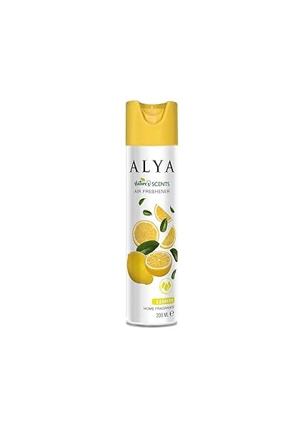 Alya Nature's Scents Lemon- Limon Su Bazlı Oda Spreyi 300 ml