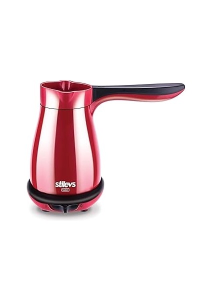 Stilevs Yeni Sadem Kahve Makinesi - Kırmızı-Siyah