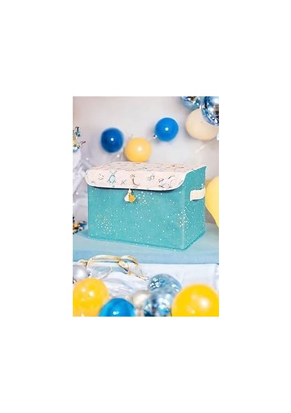 Mayaglory Anne Bebek Kapaklı Kutu, Maxi Boy, Bebek Odası Düzenleyici, 35X24X23CM, Renk