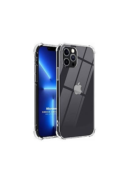 Microsonic 13 Için Kılıf Shock Absorbing Şeffaf [ıphone 13 ile Uyumlu Kılıf -