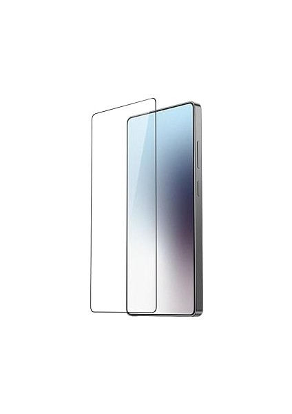 Coverzone S25 ile Uyumlu Tempered Cam Ekran Koruma Tam Uyum Dayanıklı 8-9h Nan