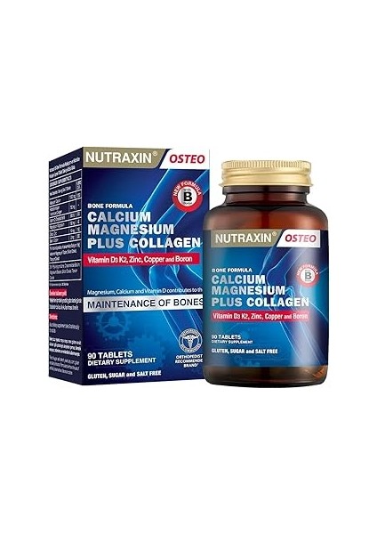 Nutraxin Osteo B-One Formula Type 1 Kollajen 90 Tavlet Takviye Edici Gıda
