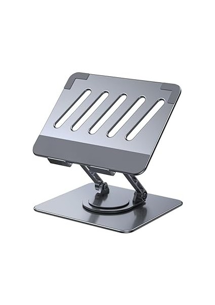 Coverzone Taşınabilir Katlanabilir Folding Alüminyum Notebook Stand Alüminyum Ayarlanabilir Açı ve