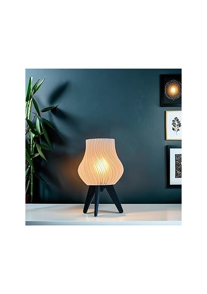 Gece Lambası - Masa Lambası, Yatak Odası Dekoru - Eşsiz Deniz Mercanı Gece Lamba