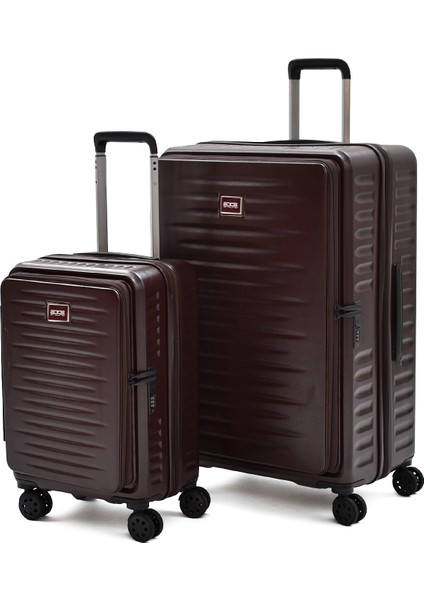 Ground Körüklü 2’li Valiz Seti Büyük ve Kabin Boy – Ultra Dayanıklı, Geniş Hacimli, Tsa Kilitli