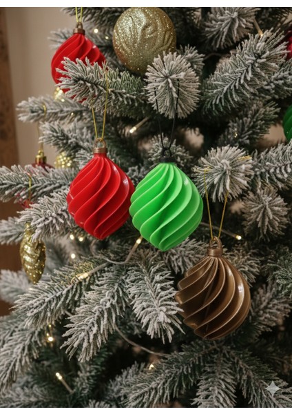 Yılbaşı Ağacı Süsü 3 Adet