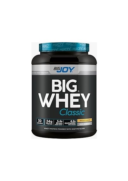 Bigjoy Sports Bigwhey Whey Protein, Bisküvi, 915GR