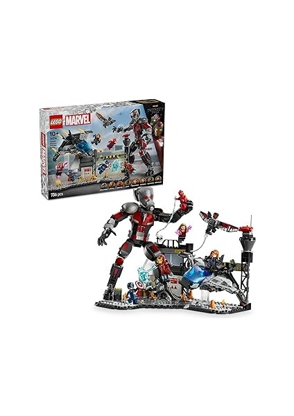 | Kaptan Amerika: Kahramanların Savaşı Aksiyon Savaşı 76314-10 Yaş ve Üzeri Çocuklar Iç