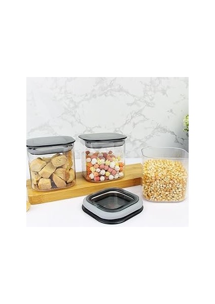 Decobella 0.5 L Kare Erzak Kabı