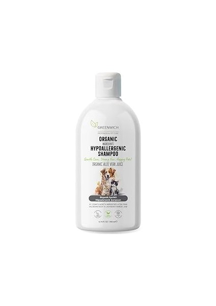 Greenwich Hipoalerjenik Pet Şampuanı, Köpek ve Kedi Için, 200 ml