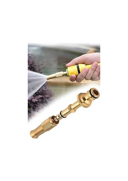 Mobee Tazyikli Su Püskürtme Bahçe Sulama Püskürtme Hortum Başlığı Yüksek Basınçlı Ayarlanabilir