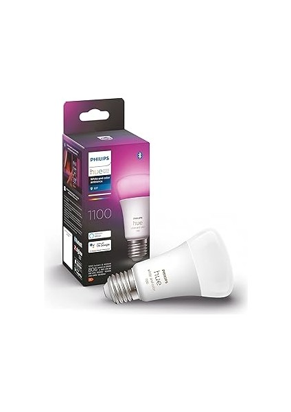 Huewca 9-75W Renkli Akıllı Ampul E27 Özellikli