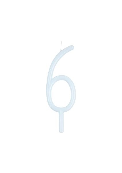 Meri Meri - Ince Rakam Mum - 6