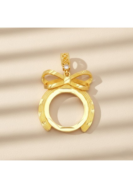 altın kaplama yarım çerçeveli kolye ucu tgr-741 modelleri