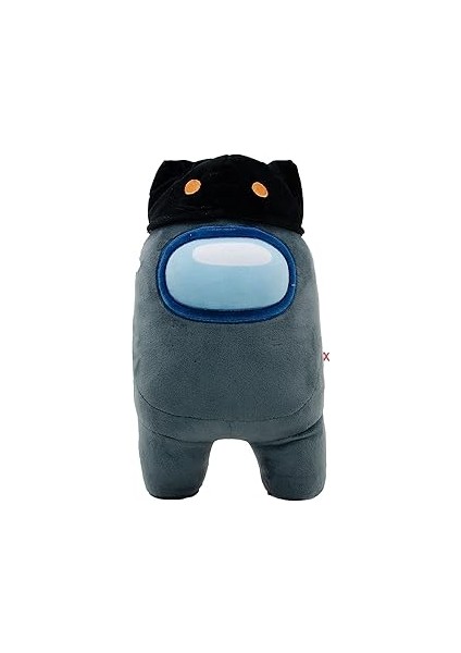 Yume Among Us Kedi Şapkalı Siyah Pelüş Figür 30 cm Toys