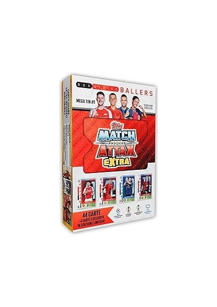 Topps Match Attax Extra 24/25 - Tin Bundle (Amazon Özel)