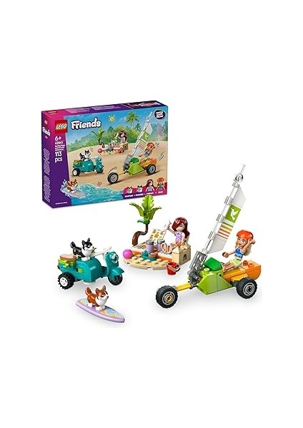 Friends Sörfçü Köpekler ve Scooter Macerası 42641-6 Yaş ve Üzeri Erkek ve Kız Çocukları Için M