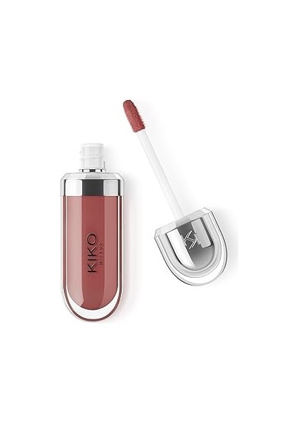 Kiko Milano Dudak Parlatıcısı - 3D Hydra Lip Gloss - 21 Brun Rose - Besleyici ve Nemlendirici