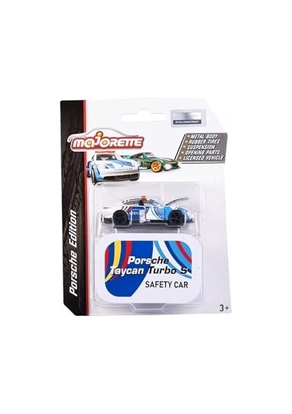 Majorette Deluxe Porsche Taycan S Safety Car