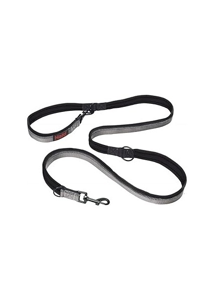 Company Of Animals Halti Çift Uçlu Köpek Gezdirme Kayışı, L Boy, Siyah, 2 M
