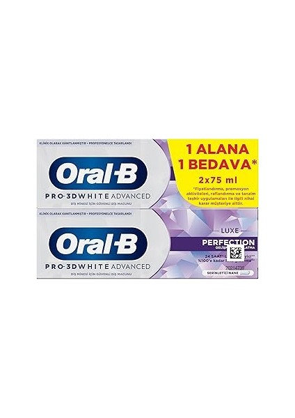 3D White Advanced Luxe Perfection Diş Macunu 150 ml