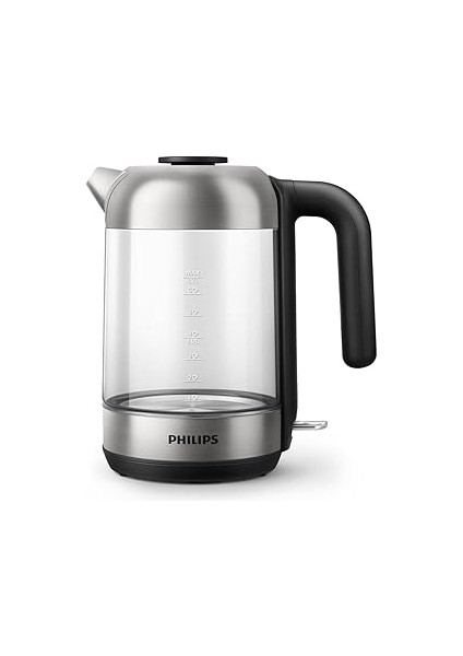 HD9339/80 Cam Su Isıtıcısı, 1,7 Litre, LED Aydınlatma, Kuru Çalışma Koruması, Çıkarılabilir